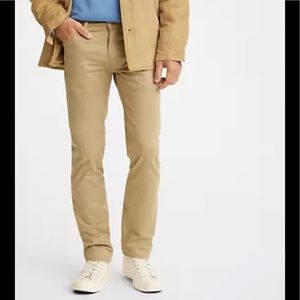 - Levi’s 511 Harvest Gold Sueded Sateen Brown Jeans